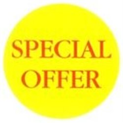 'Special Offer' Promotional Labels / Stickers - Qty: 500