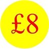 '50p' Promotional Labels / Stickers - Qty: 500