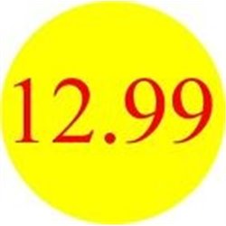 '10.99' Promotional Labels / Stickers - Qty: 2000