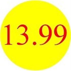 '11.99' Promotional Labels / Stickers - Qty: 2000